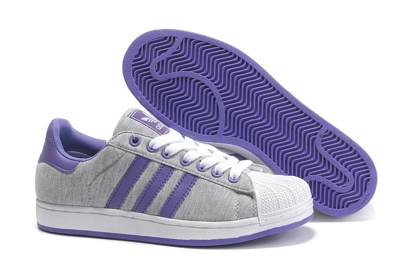 Mens Adidas 2012 Original Superstar II G17251 Purple/Grey